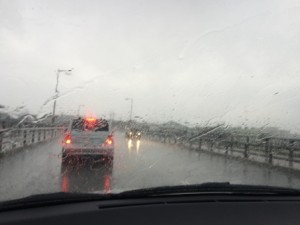 雨の時の運転